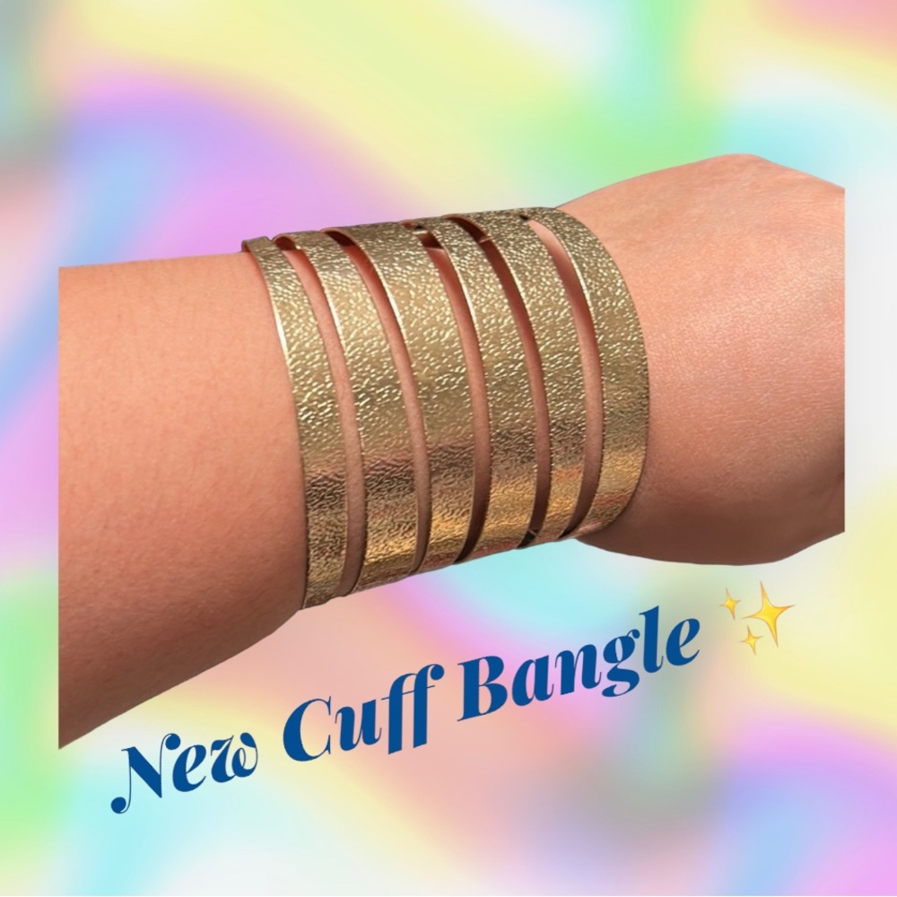 Cuff Band Gold Bracelet